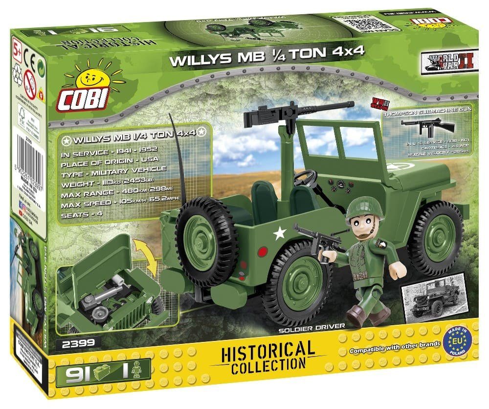 Cobi 2033 Historical Collection American Airborne Division World War 2 
