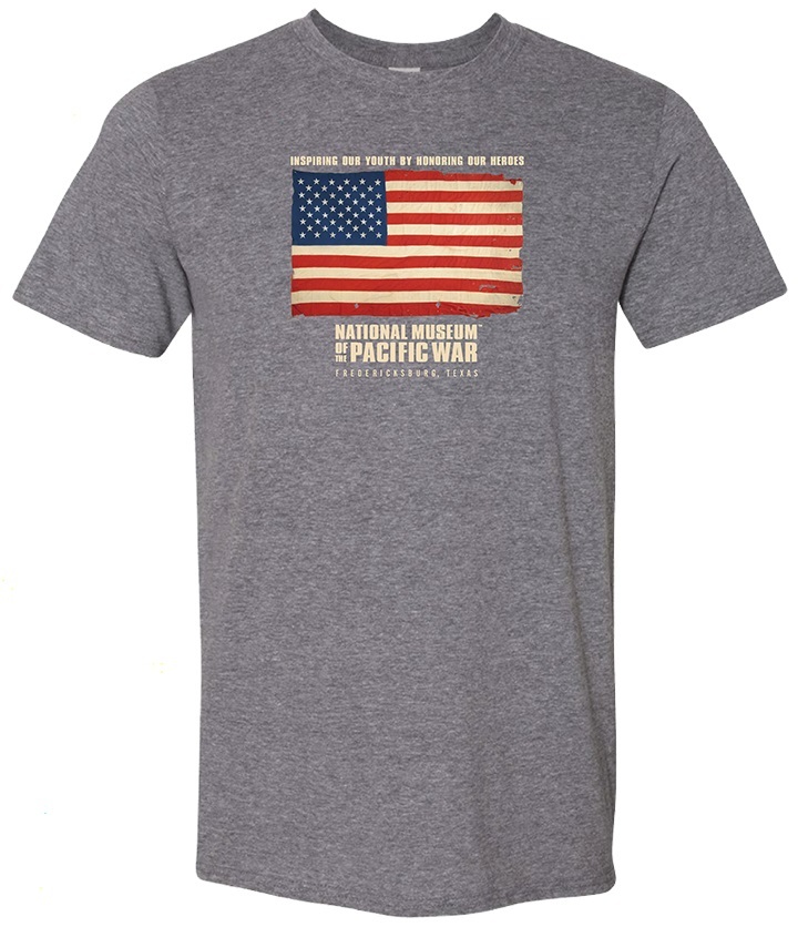National Museum of the Pacific War | American Flag T-Shirt